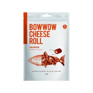 바우와우 연어 치즈롤 120g