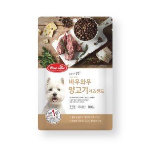 바우와우 양고기 치즈샌드 100g