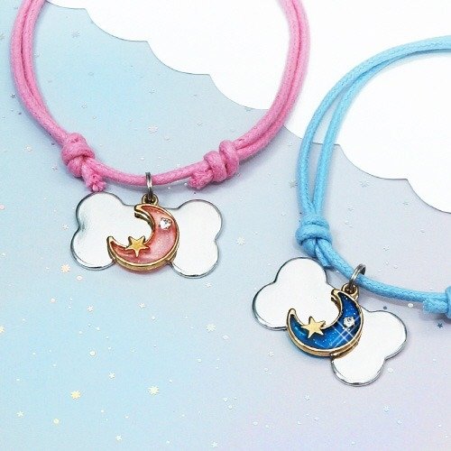 문펫 러블리 별과달 인식표 목걸이