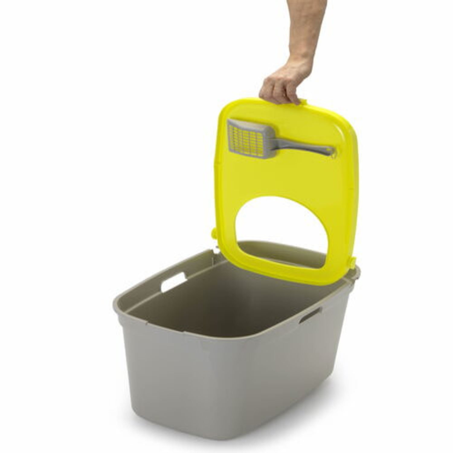 모데르나 탑캣 탑엔트리 고양이화장실 레몬