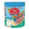 이나바 챠오 츄르 구루메 가다랑어&해산물 버라이어티 14g 120개입