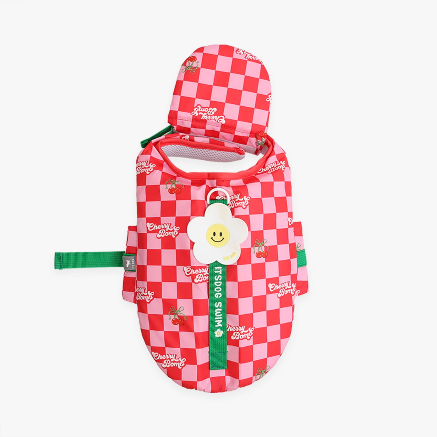 이츠독 아이스 팝핑 구명조끼 체리밤 S