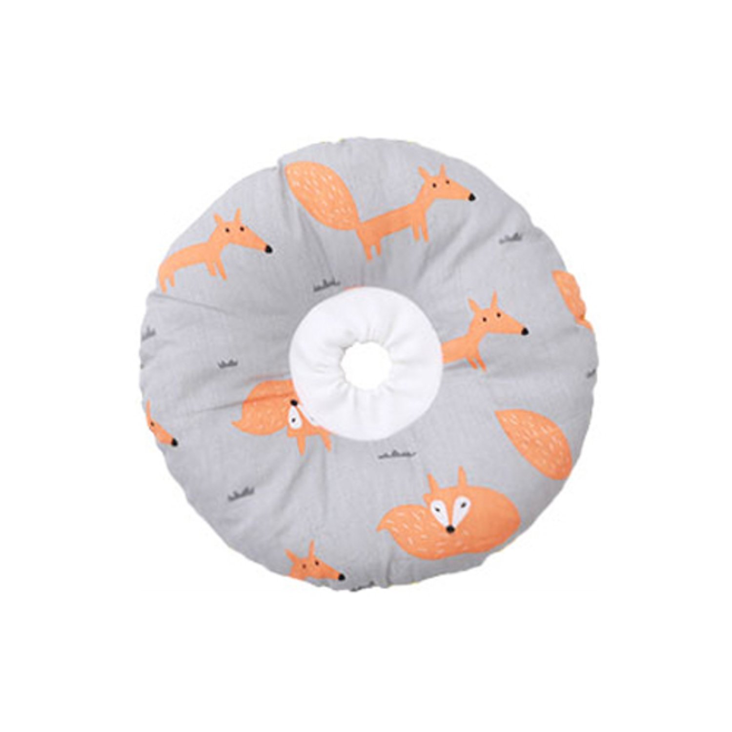 힐링타임 도넛 쿠션 넥카라 옐로우폭스 NH-362 S size